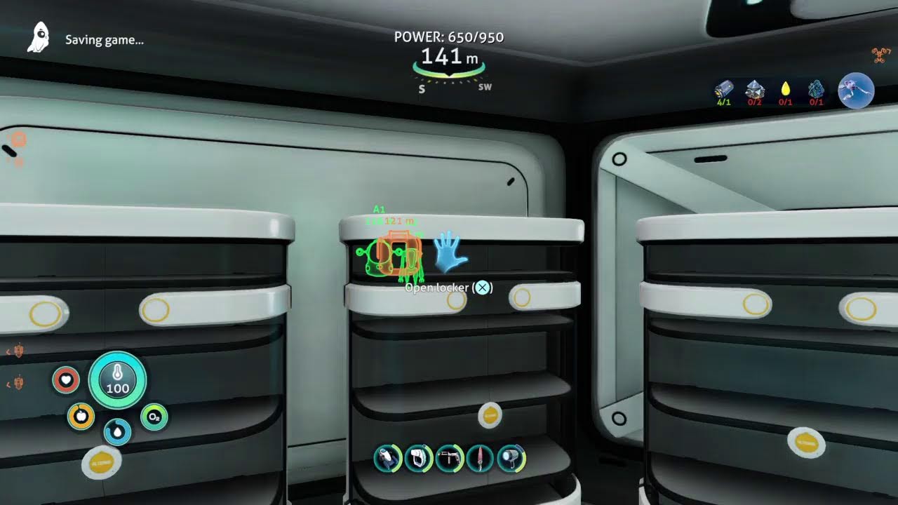 Late night gaming on Subnautia below zero