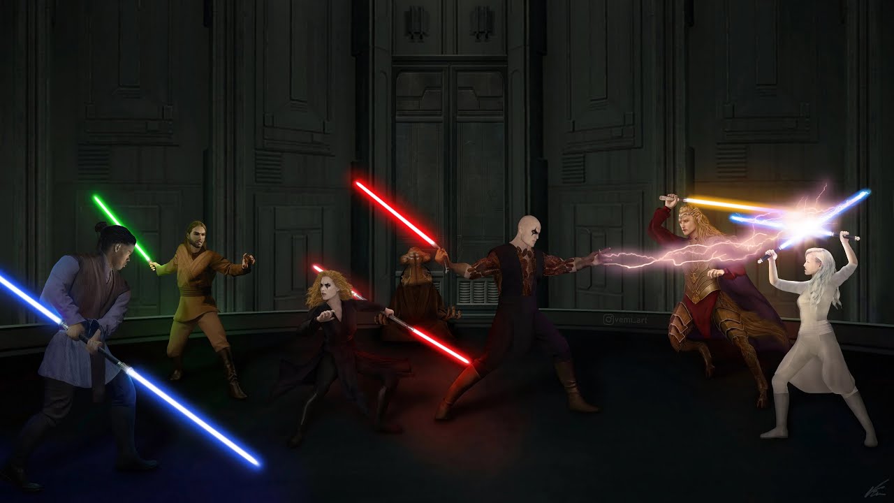 Duel on Tython | Darth Bane Duels Against 2 Jedi Masters (Star Wars: Darth Bane: Rule of Two)