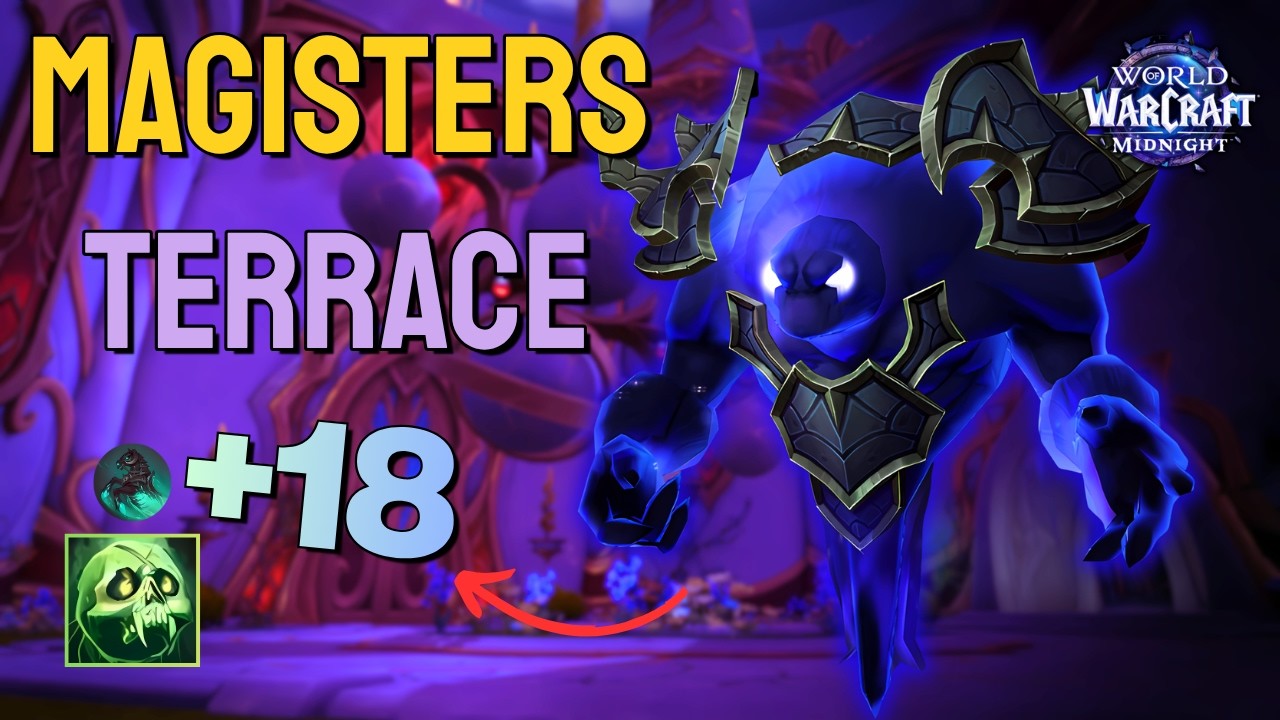 +18 Magisters Terrace | Unholy DK PoV | M+ | WoW | Midnight S1