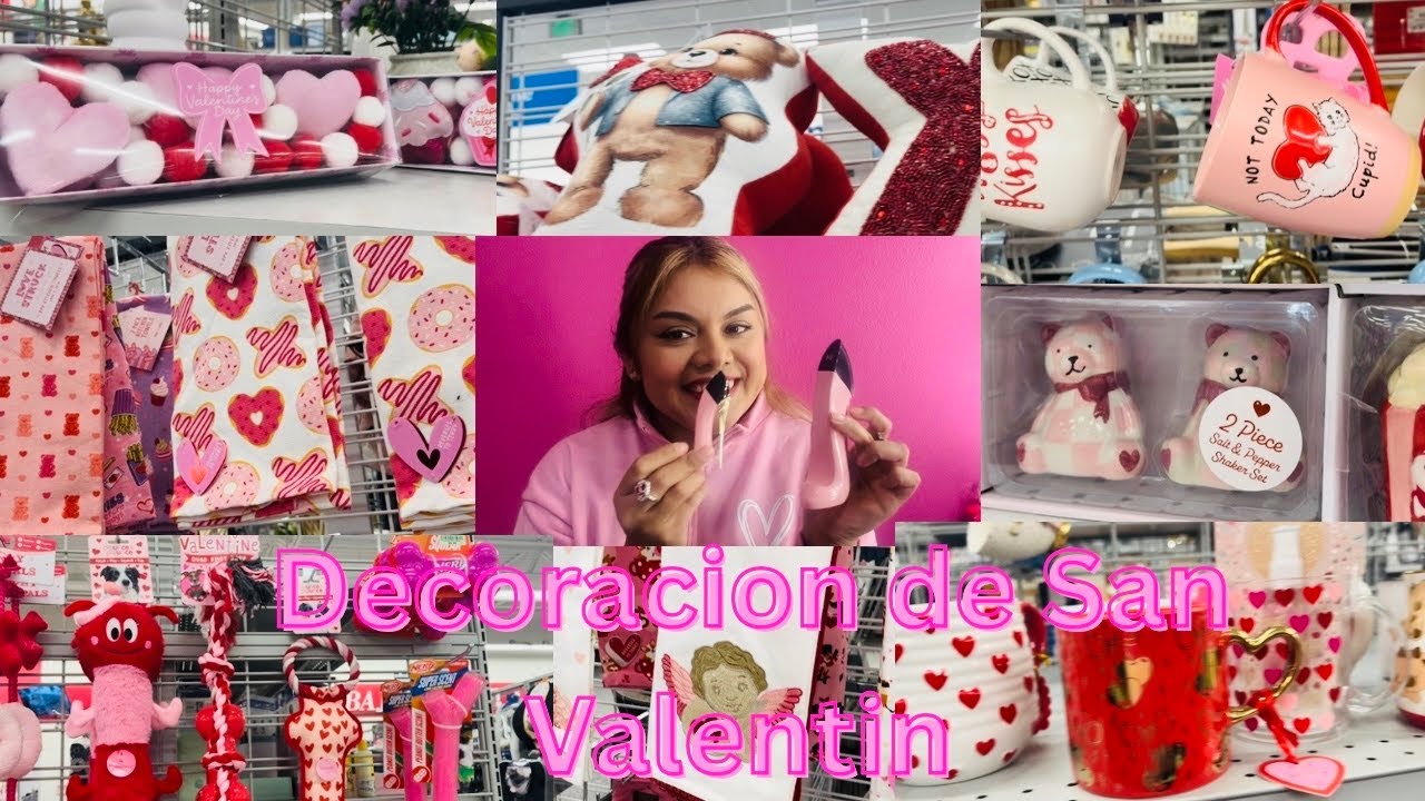Decoracion de San Valentin ♥️💘 en Burlington y Ross + mis regalos de navidad 🎁