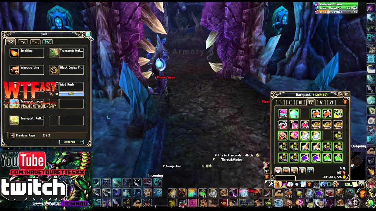 Runes of Magic:  [HowTo] Farm First Boss Pillars with Invisibility Potion