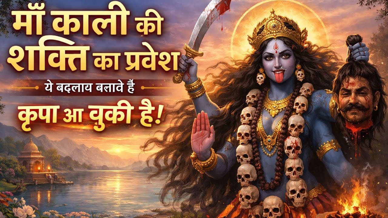 मां काली की शक्ति का प्रवेश — ये बदलाव बताते हैं कृपा आ चुकी है