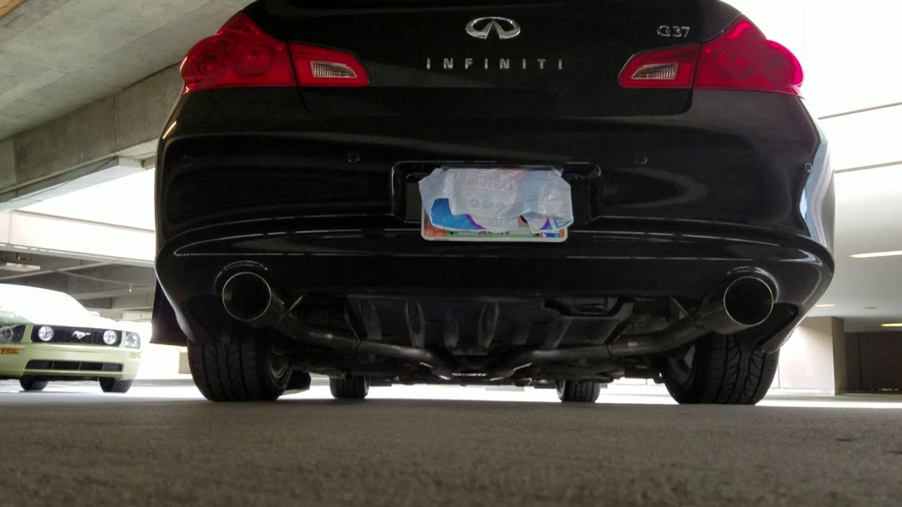 Infiniti G37 Muffler Delete