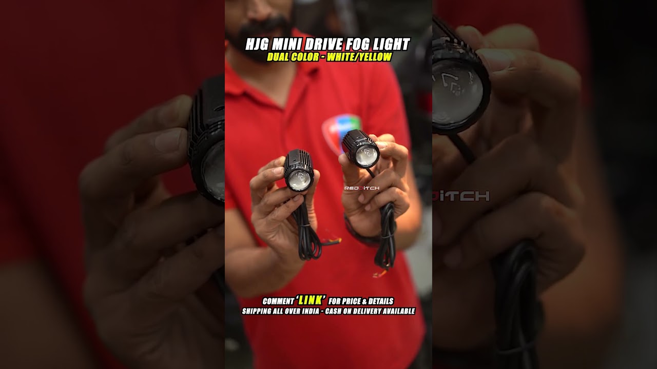 HJG Mini drive fog light indicator 🤩@teamredditch .