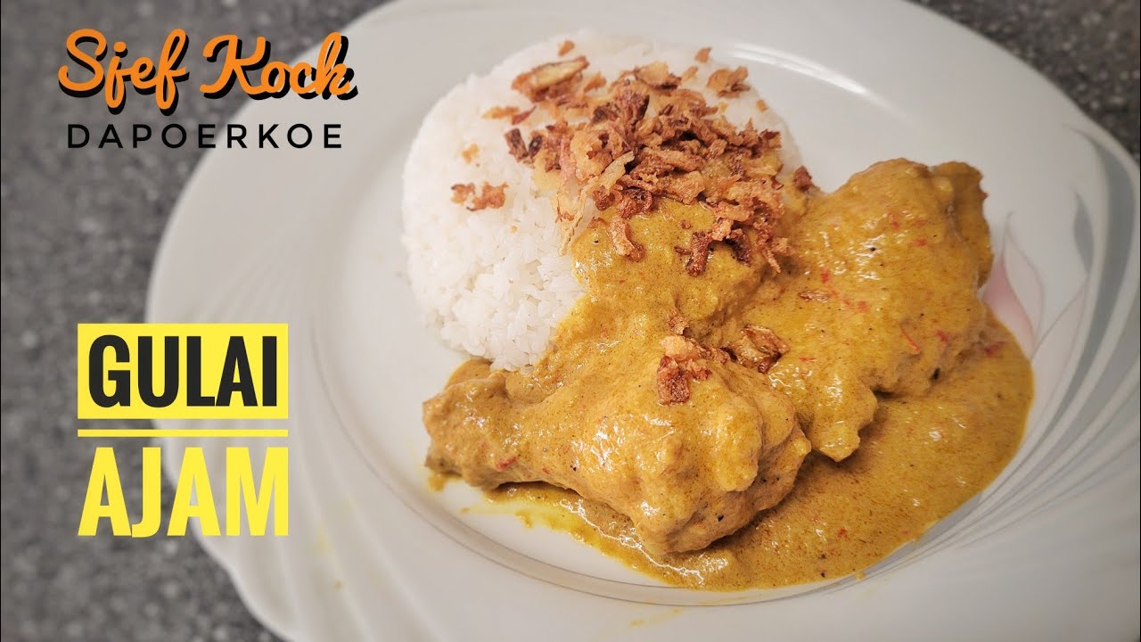 Gulai Ajam Recept | Ayam Gulai | Indonesische Kip Curry | Indonesische Keuken