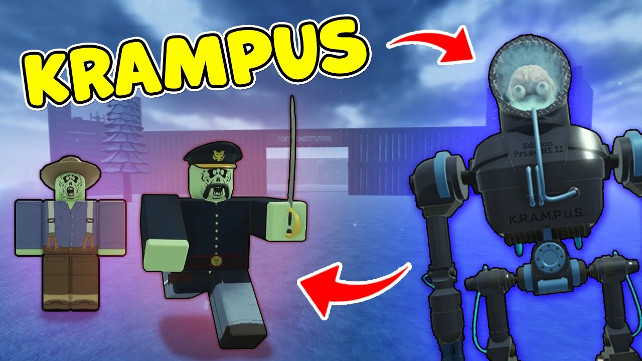 Dead Rails | Roblox | Christmas Update | Boss Krampus takes over Fort Constitution
