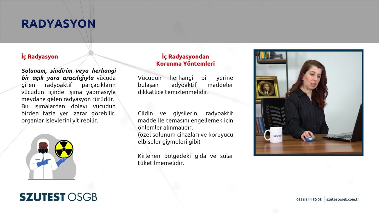 İSG Diğer Konuları  Radyasyon Riskinin Bulunduğu Ortamlarda Çalışma