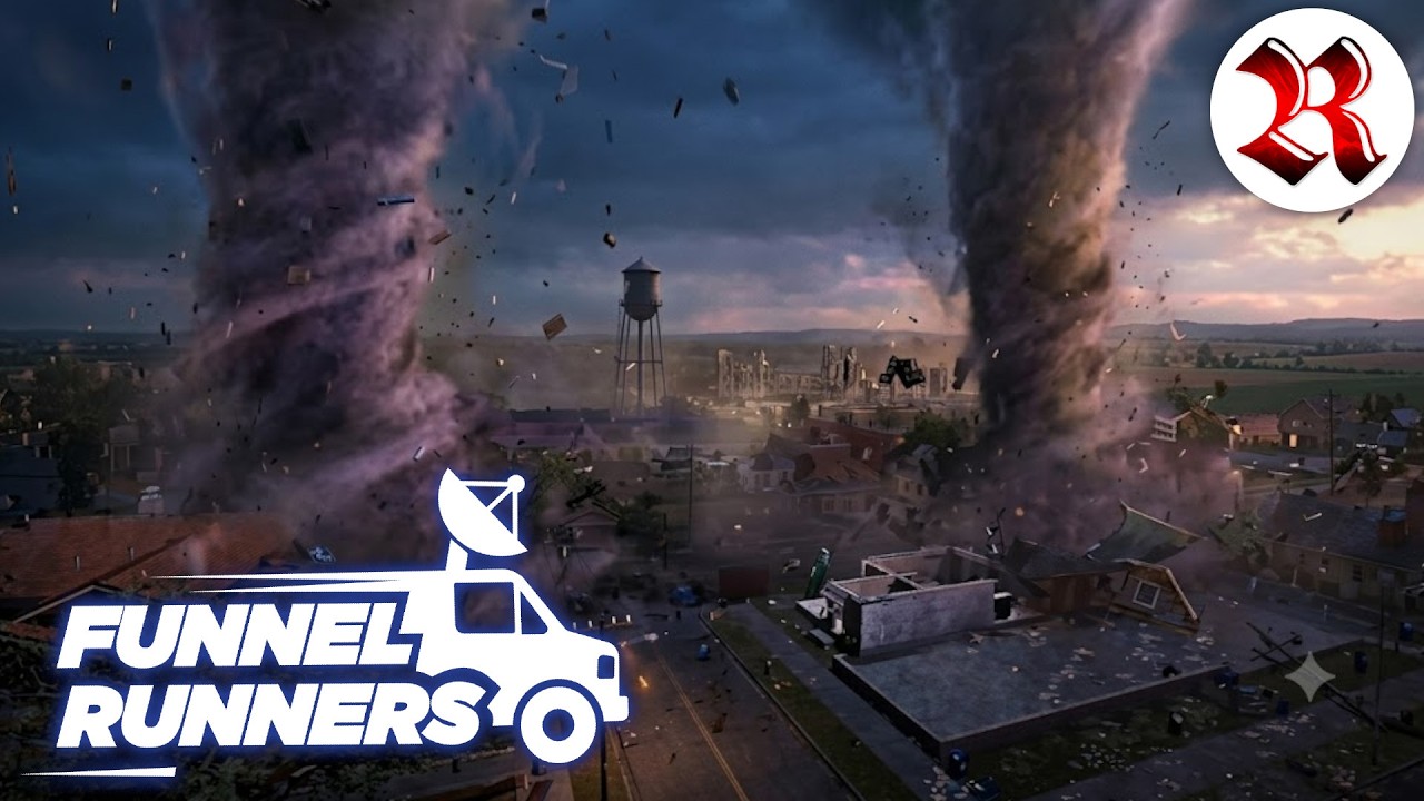 FUNNEL RUNNERS | Release Day | Trapped in a Town Getting Ripped Apart By Tornadoes