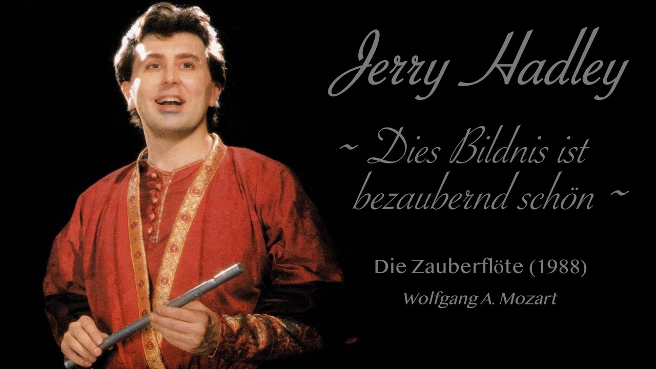 Jerry Hadley - Dies Bildnis ist bezaubernd schön - Mozart: Die Zauberflöte, Aria Tamino (Wien 1988)