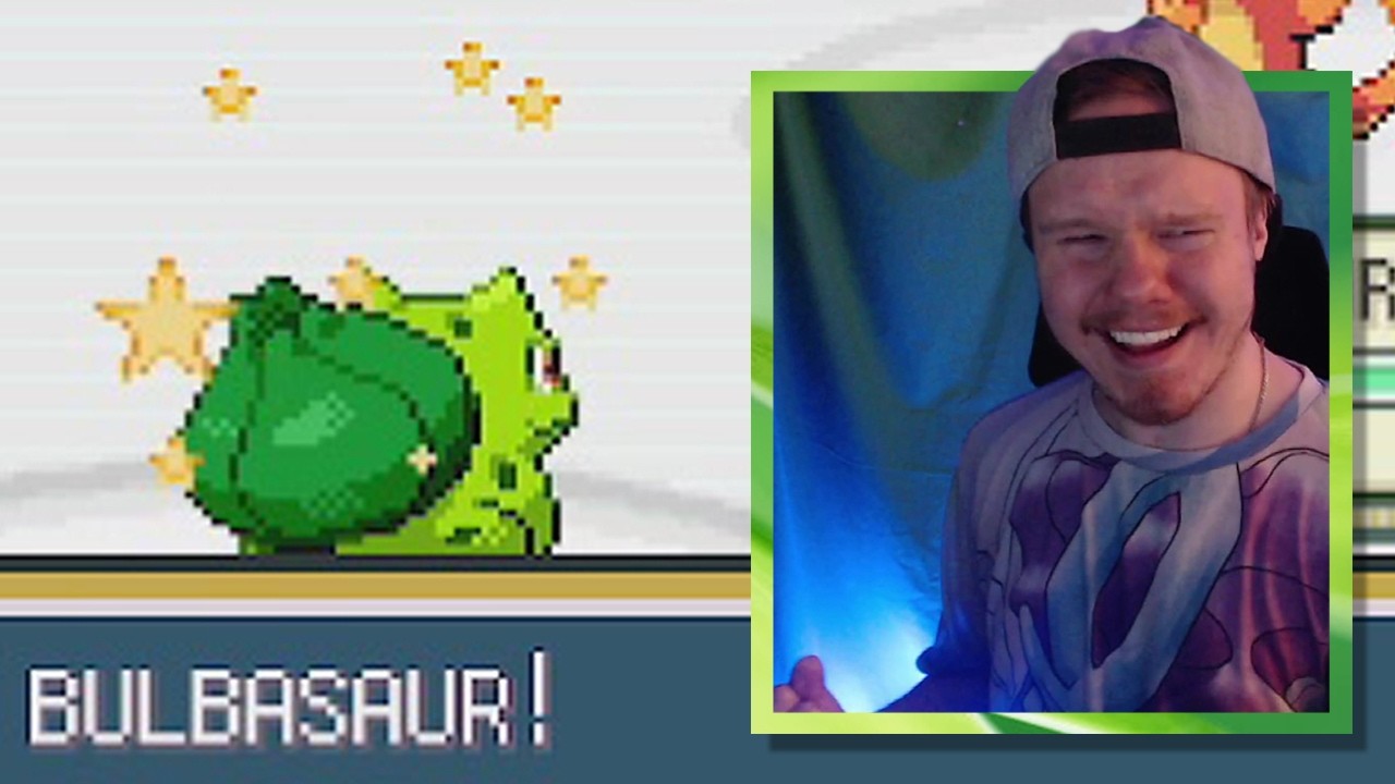 Live Shiny Bulbasaur in FireRed & LeafGreen (Nintendo Switch)