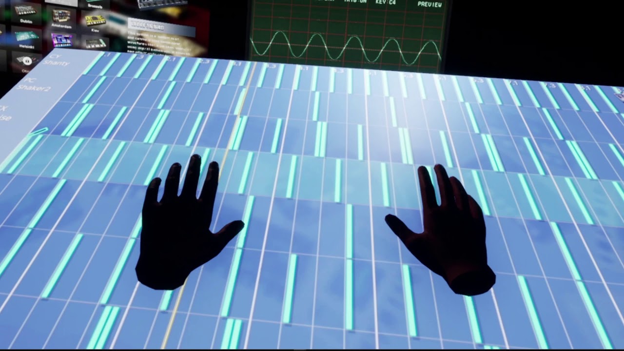 Korg Gadget Virtual Reality Demo for NAMM 2021