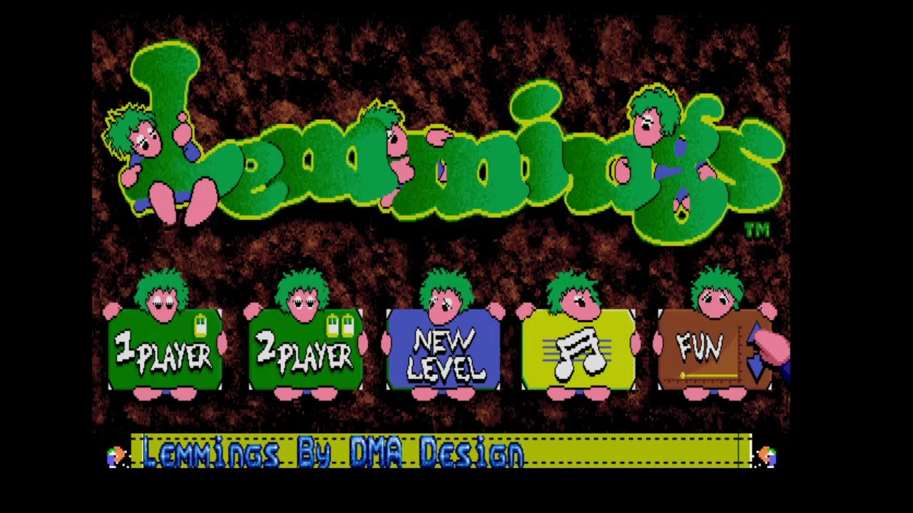 LEMMINGS -- Amiga -- Un jeu légendaire !