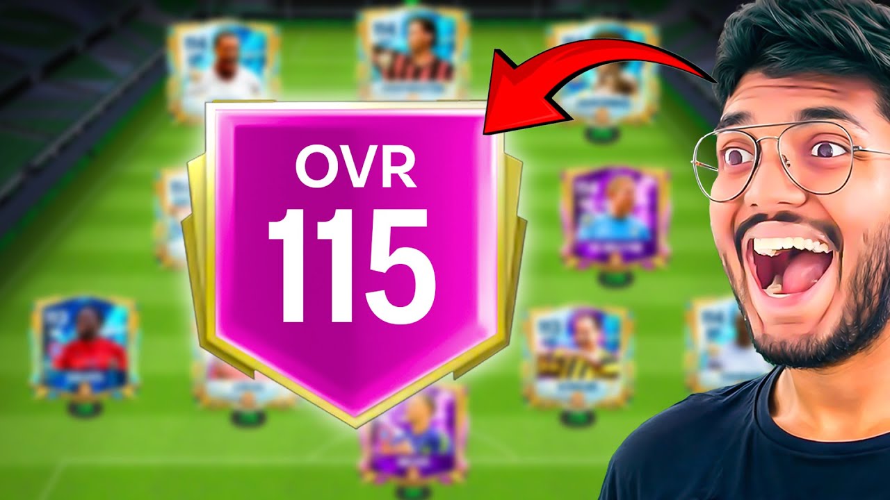 Road to 115 OVR Begins! I Built the Best FC MOBILE Squad