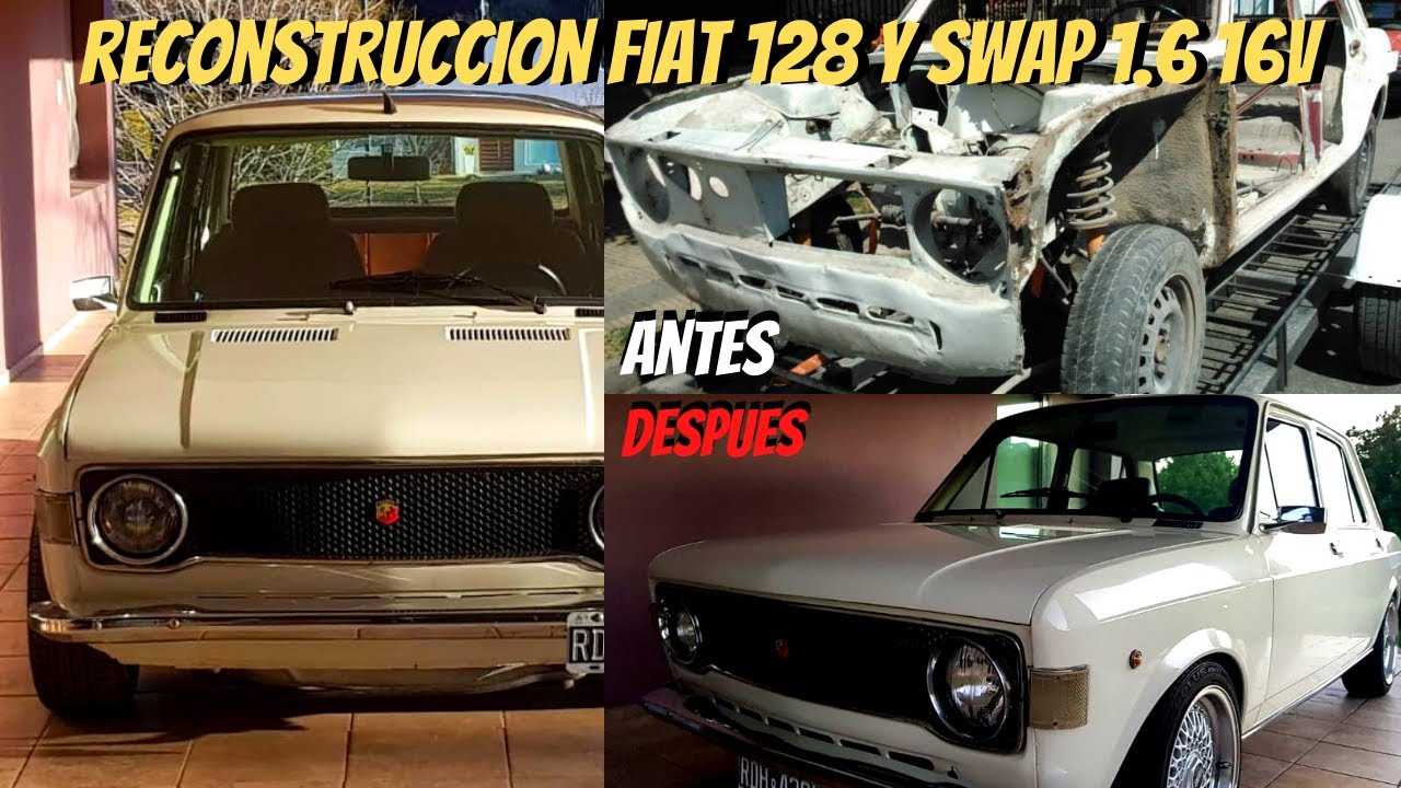 RECONSTRUCCIÓN FIAT 128 SWAP 1.6 16v etorq