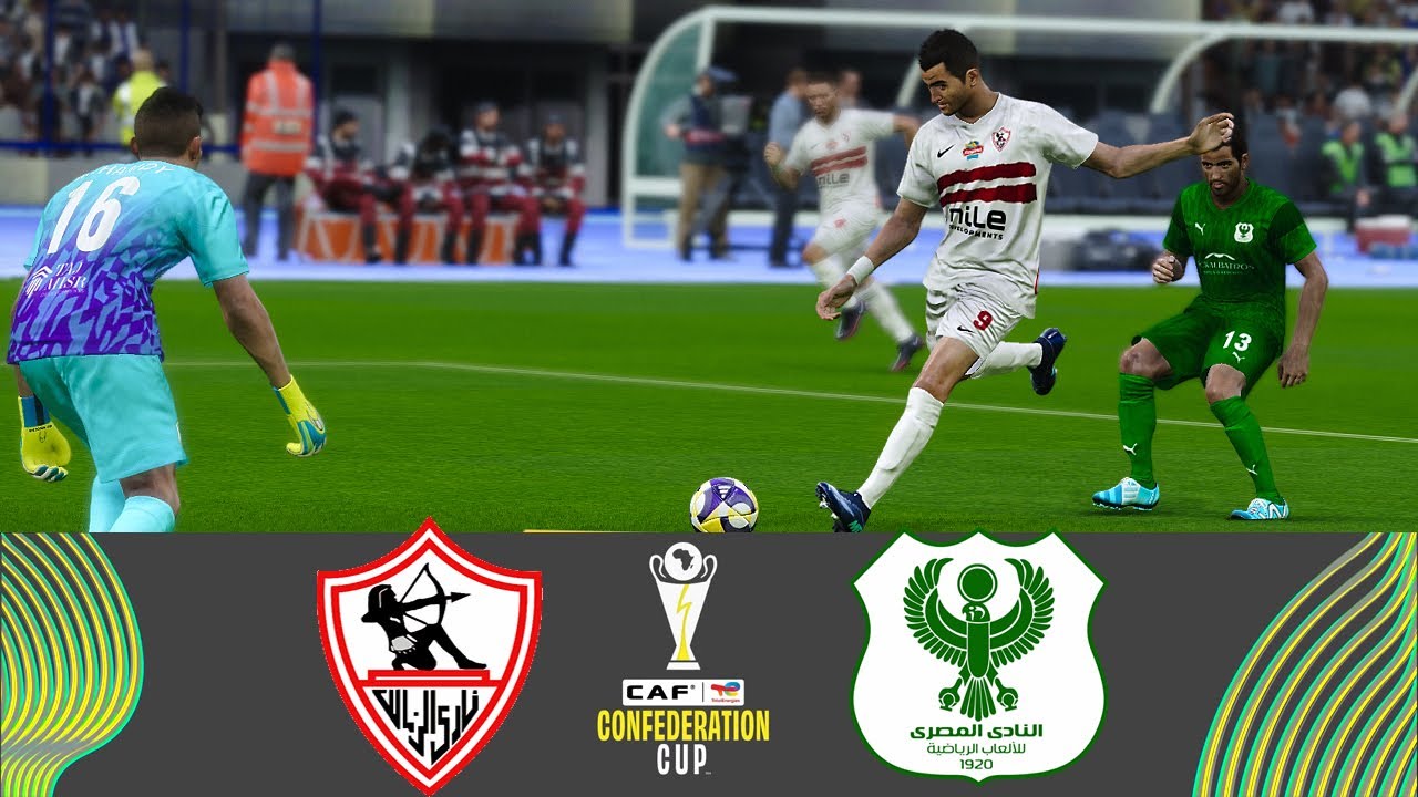 🔴ZAMALEK  vs AL MASRY ⚽ CAF CONFEDERATION CUP 25/26 GROUP STAGE⚽ FOOTBALL GAMEPLAY HD PES 2026
