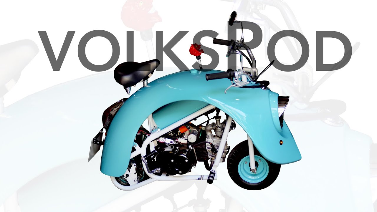 Volkswagen inspired minibike: VolksPod Minibike