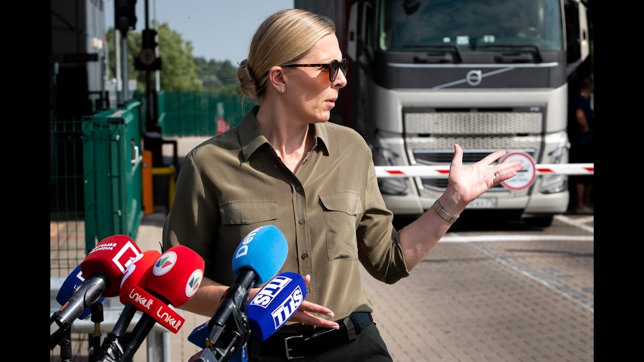 Gyvai: Agnė Bilotaitė &ndash; apie Lenkijos ir trijų Baltijos &scaron;alių vidaus reikalų ministrų susitikimą