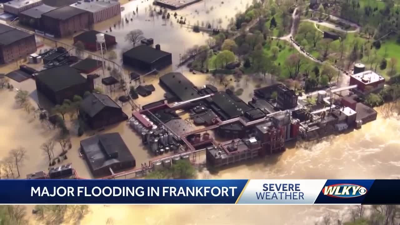 Parts of Frankfort, Kentucky hit hard by flooding