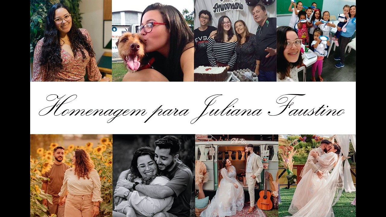 Homenagem para Juliana Faustino Bassetto