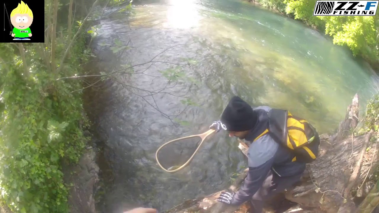 Peche truite Sorgue mai 2018 by ZZF