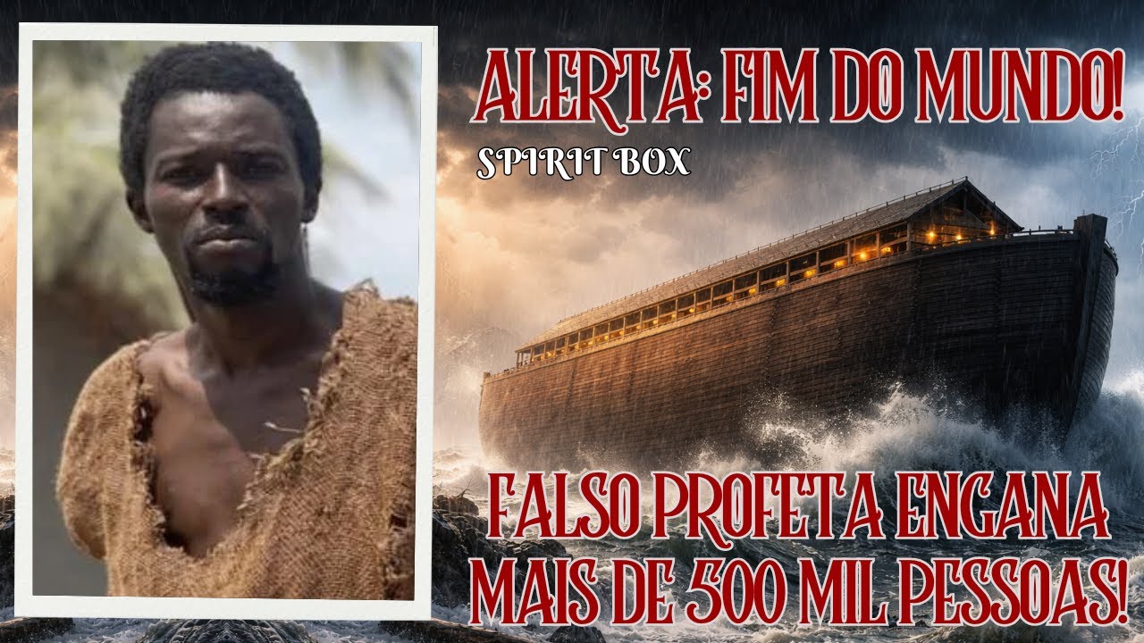 ALERTA: FIM DO MUNDO! FALSO PROFETA ENGANA MAIS DE 500 MIL PESSOAS!