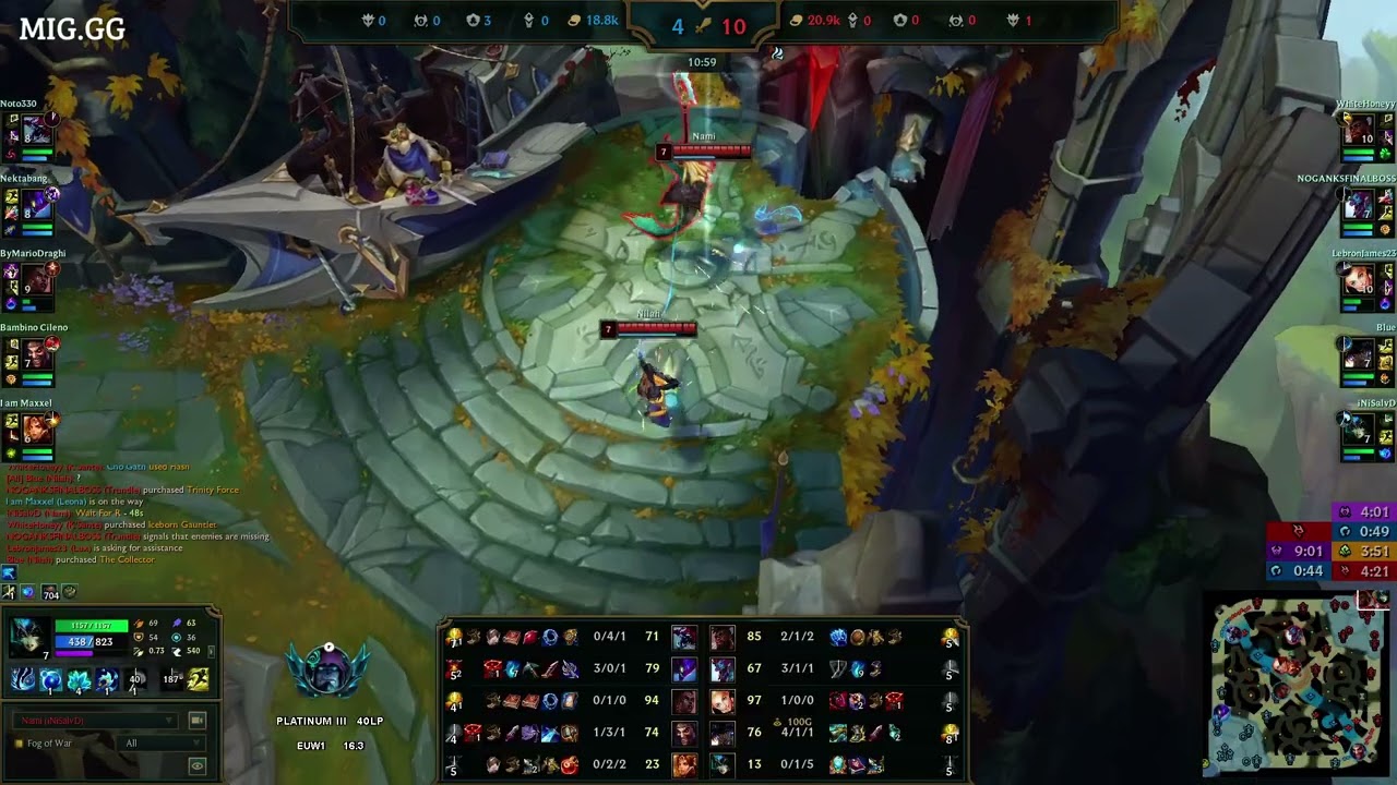 Namivs LeonaSupportGameplay
