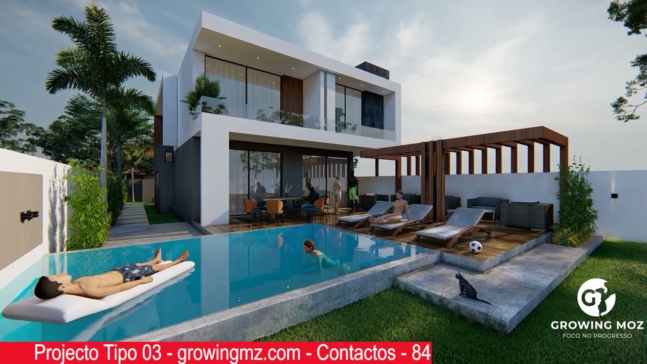 Lumion 12 Exterior - Projecto T03 - Growing Moz - Maputo - Moçambique