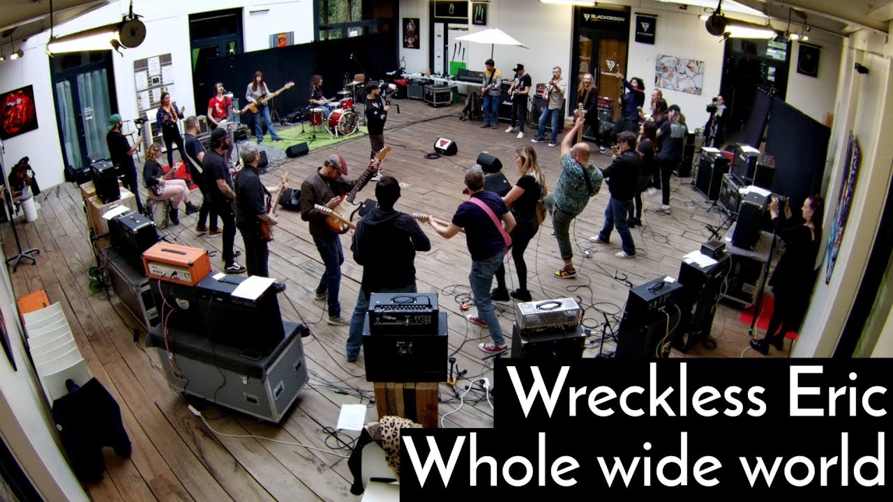 #2 Wreckless Eric - Whole wide world (but with 20 guitars) (cover)