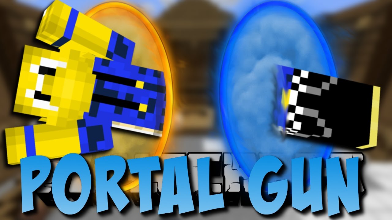 Minecraft PORTAL GUN MOD (Portale, Turrets, und mehr) [Deutsch]
