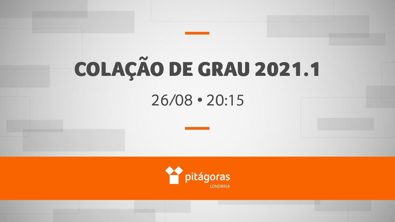 Colação de Grau - Pitágoras Londrina