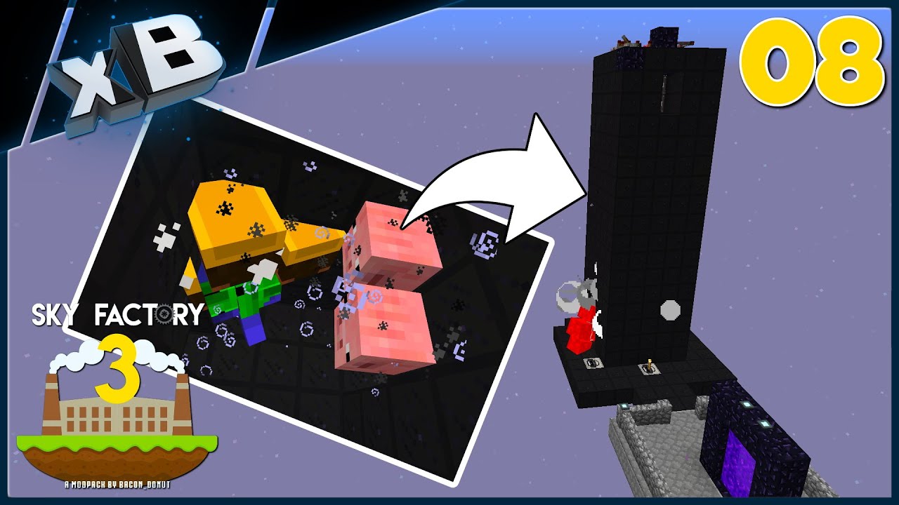 Sky Factory 3 | Automatic Nether Stars! | [E08]