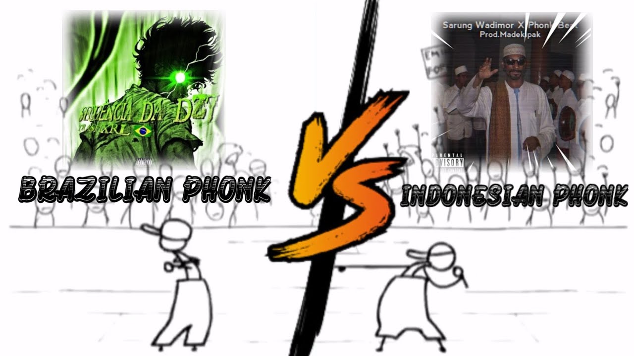 Brazilian Phonk vs Indonesian Phonk || Epic Battle