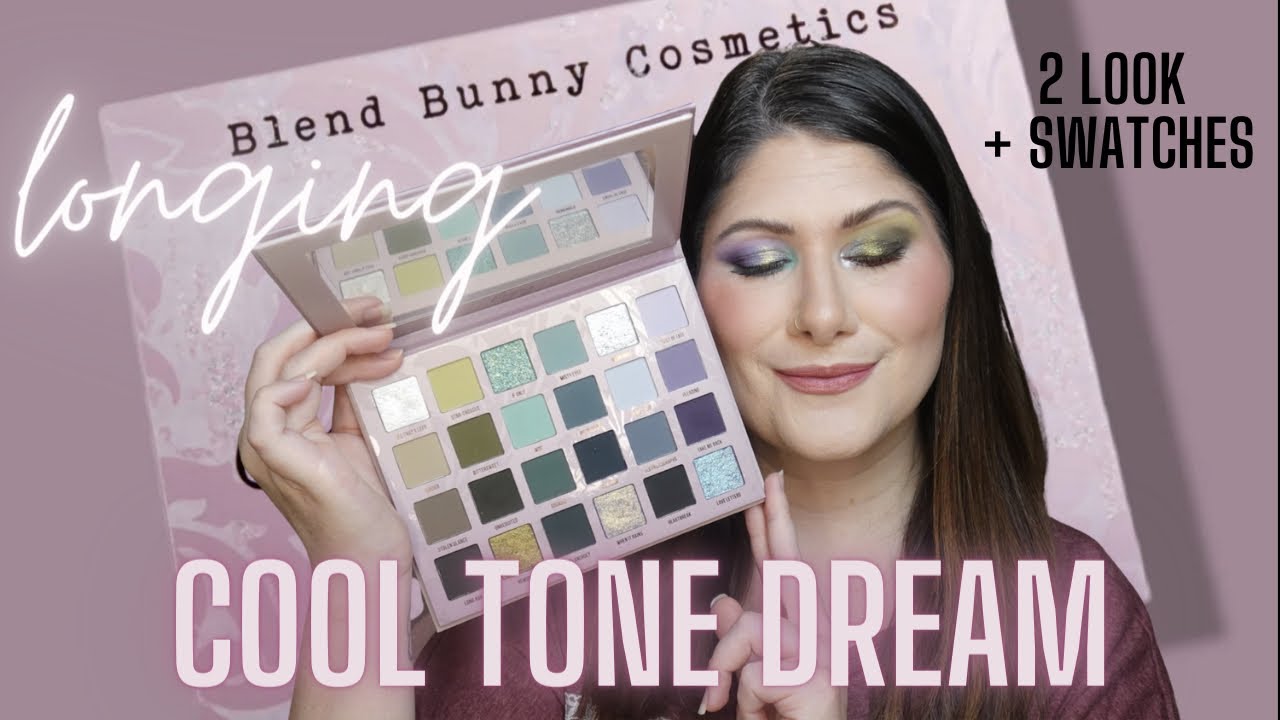 BLEND BUNNY COSMETICS LONGING PALETTE | CALLING ALL COOL TONE LOVERS… THIS ONE’S FOR YOU!!