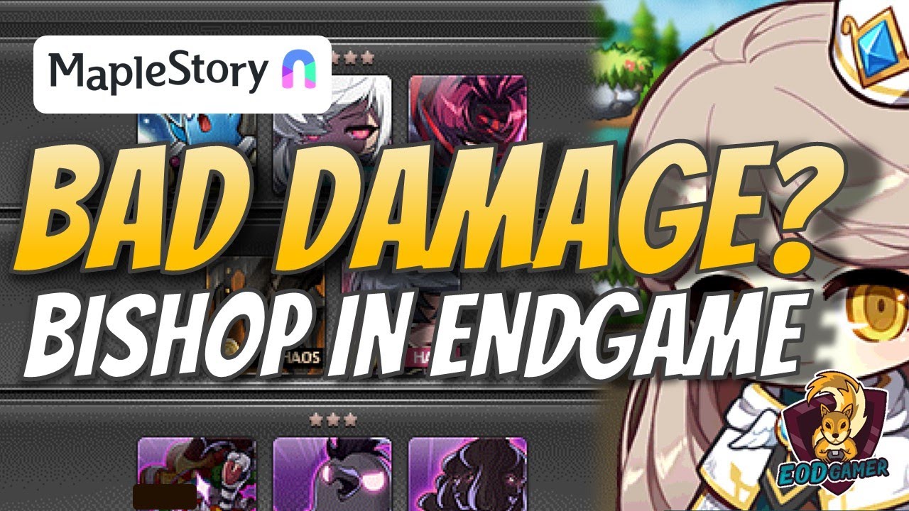 Can Bishop Solo Endgame Bosses With Similar Gear To Other DPS in Maplestory N?