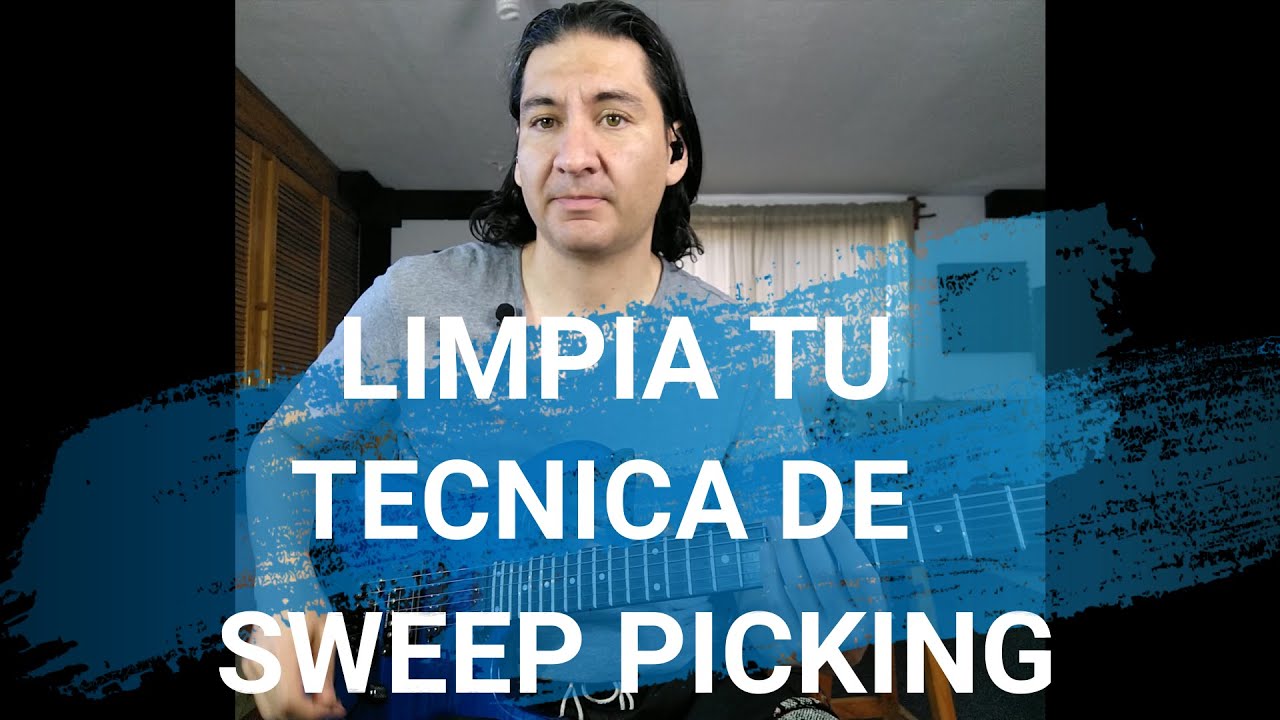 EL SECRETO PARA TOCAR SWEEP PICKING LIMPIO! (Mini leccion)