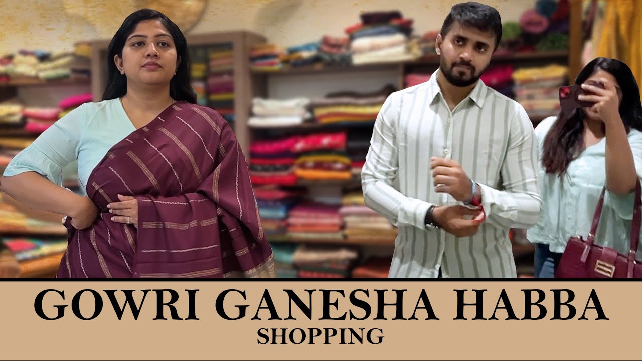 Yav Saree tagonde antha nodi 😍🧿 | Shopping vlog | @Meghana_Shankarappa 