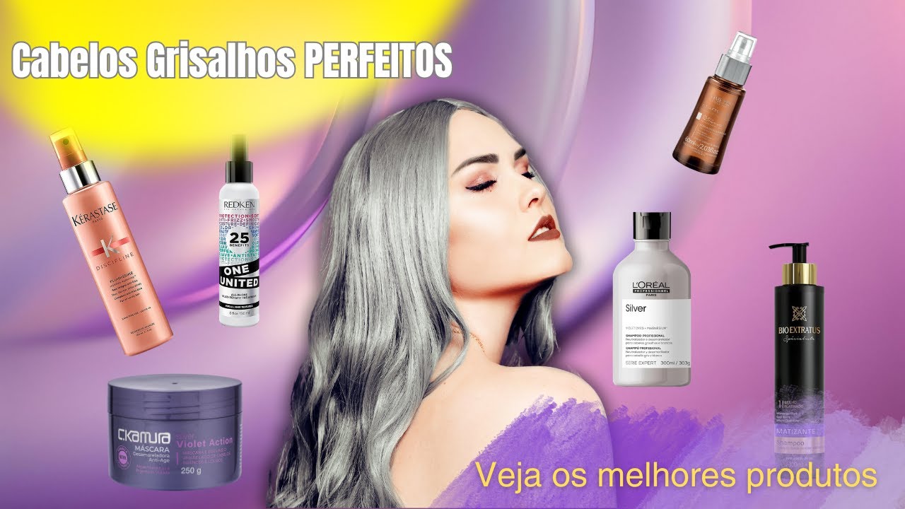 Produtos para Manter Cabelos Grisalhos Saudáveis e Hidratados: Dicas e Ofertas