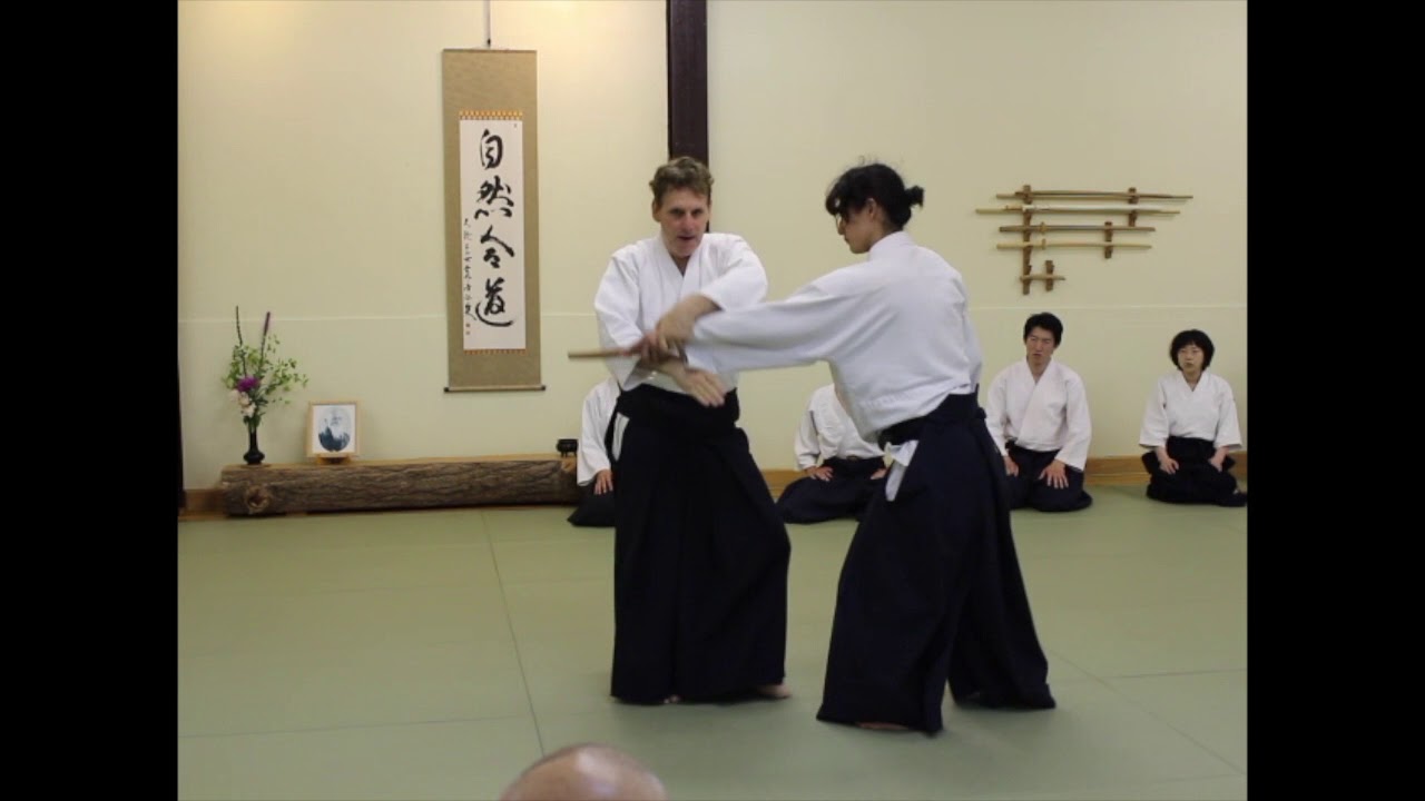 Tanto waza workshop, Aikido Kyoto, 2018, Chris Mulligan