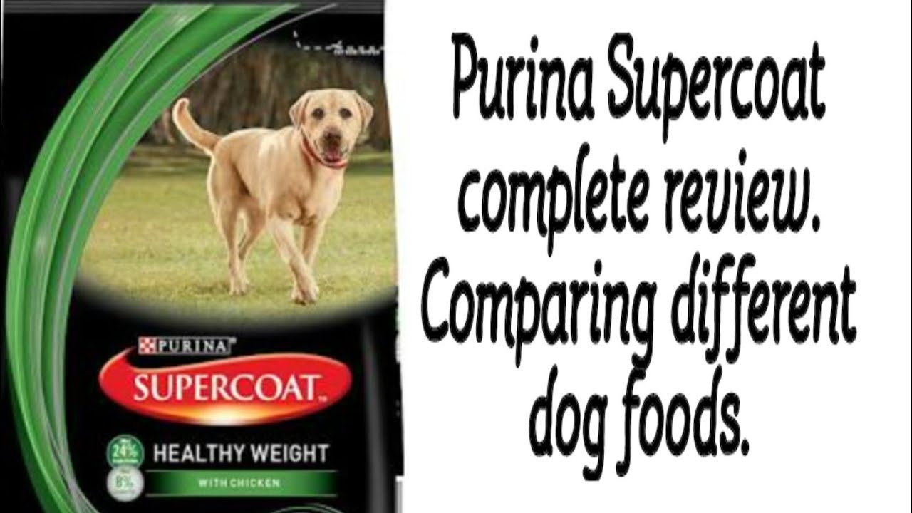 Purina Supercoat dog food detailed review |Comparing & ranking different dog foods| Our experience|