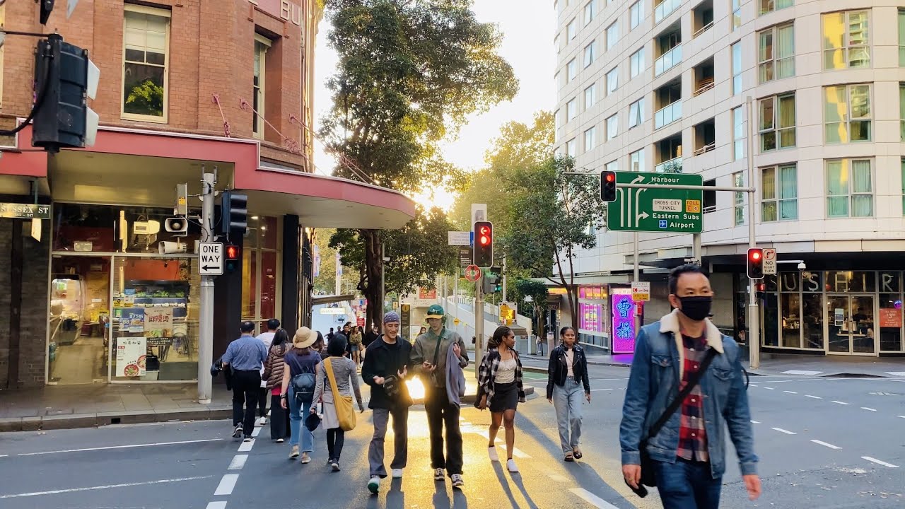 Australia | Walking tour from George St to Darling Harbour | Sydney, April 2022