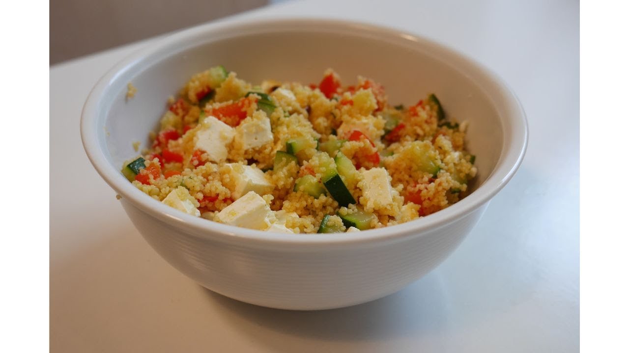 Einfaches Couscous Salat Rezept / easy couscous salad recipe