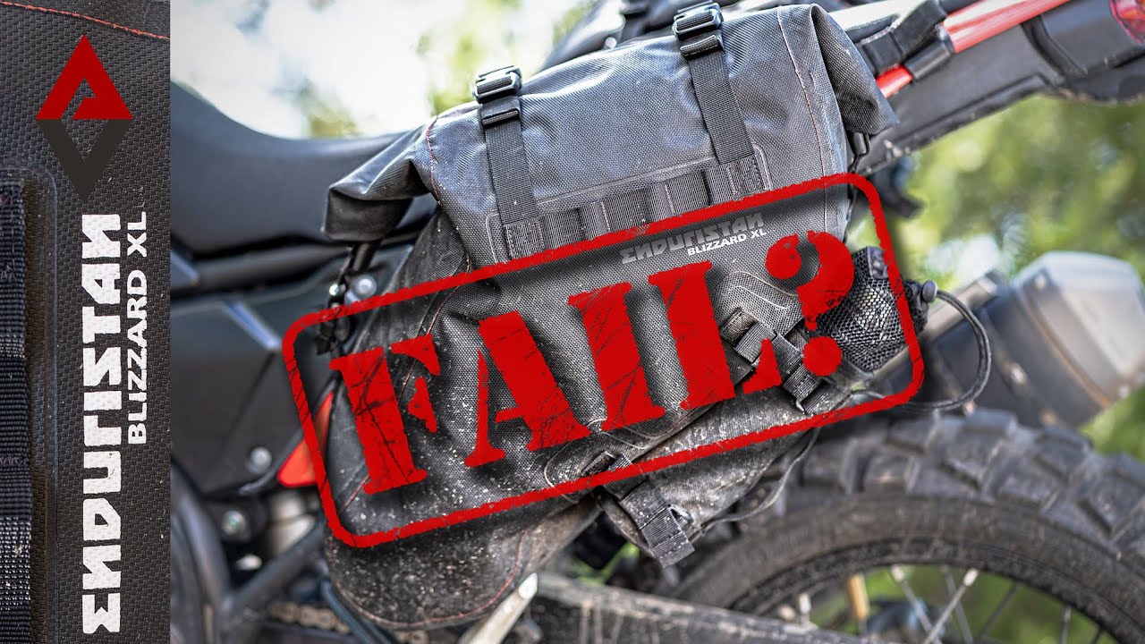 Wenn ich DAS gewusst hätte – 3 BIKES und 10k mit den ENDURISTAN BLIZZARD (XL) Motorrad-SATTELTASCHEN