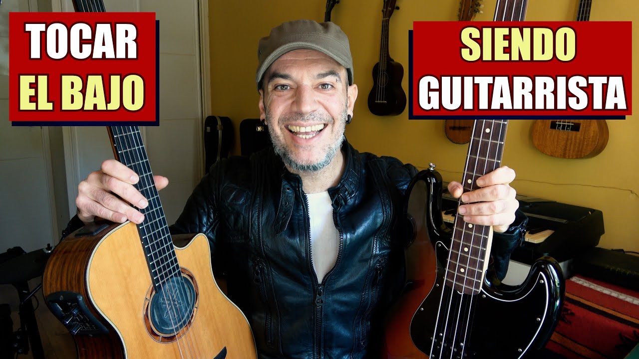 APRENDE FÁCIL a tocar el BAJO siendo GUITARRISTA