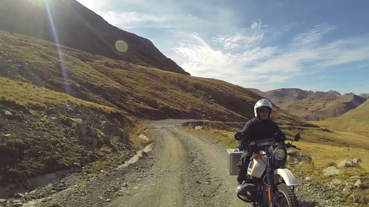 Col de la Bonette  BMW R80GS Paris Dakar