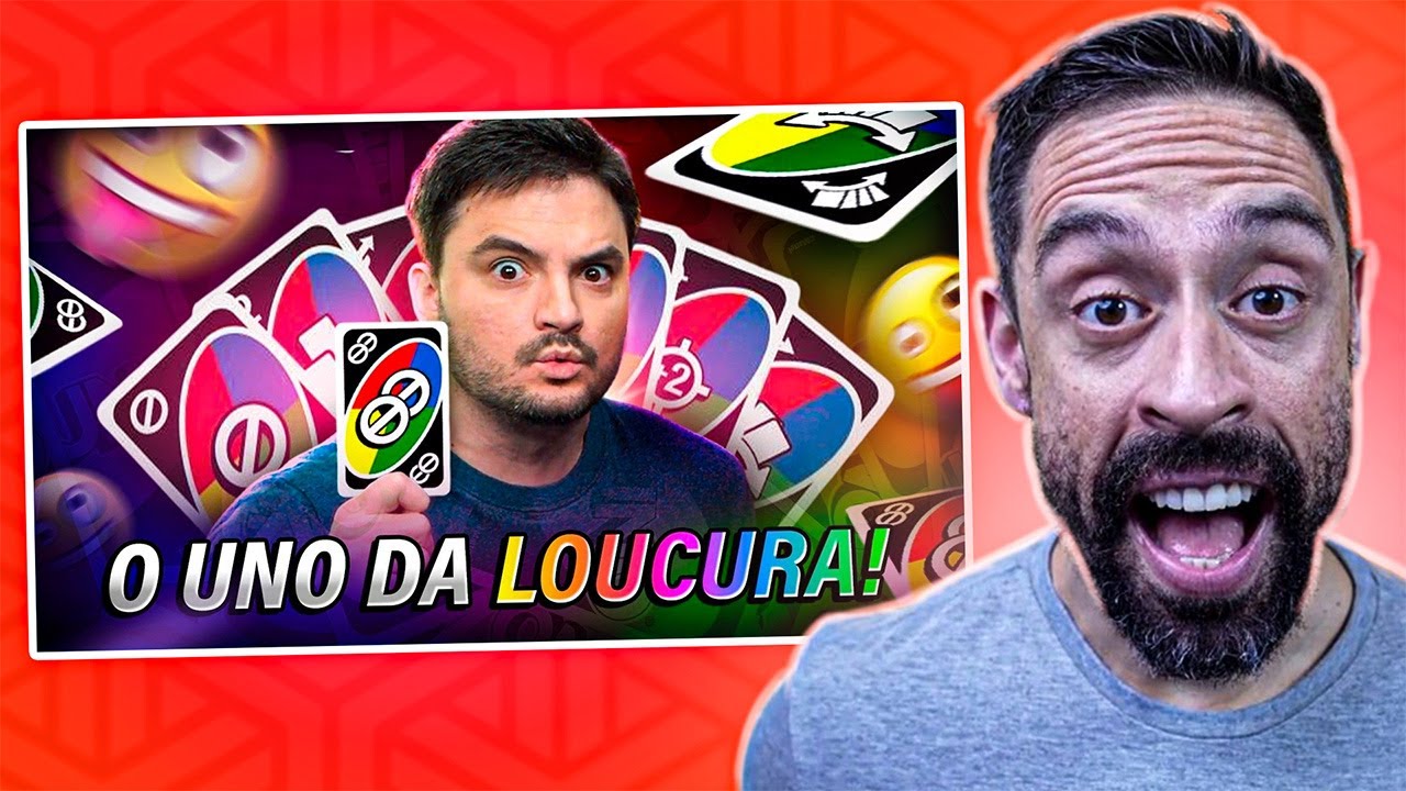 A partida de UNO MAIS INSANA QUE JA VI! Reagindo a Felipe Neto UNO WILD
