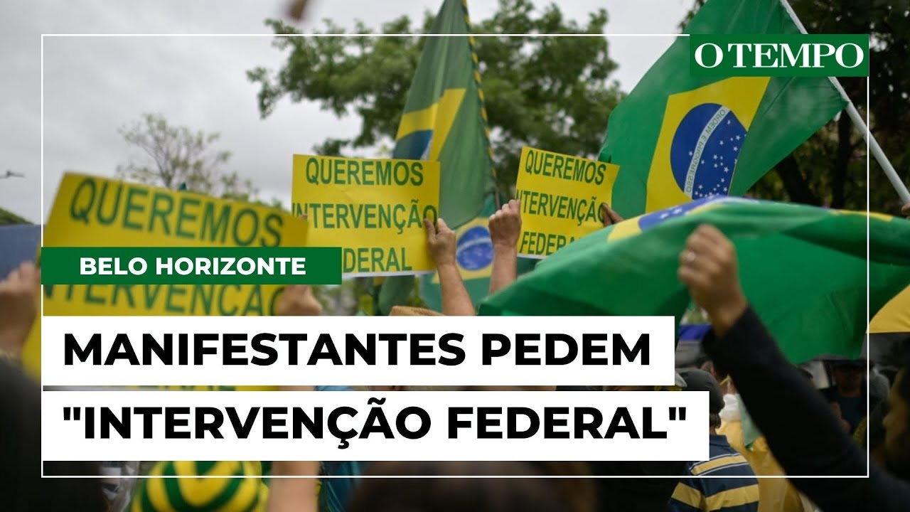 BH: Manifestantes pró-Bolsonaro pedem 