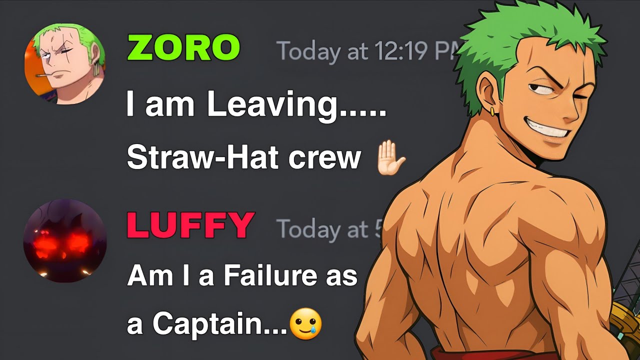 If Zoro Left the Straw Hats Crew | One Piece discord sever