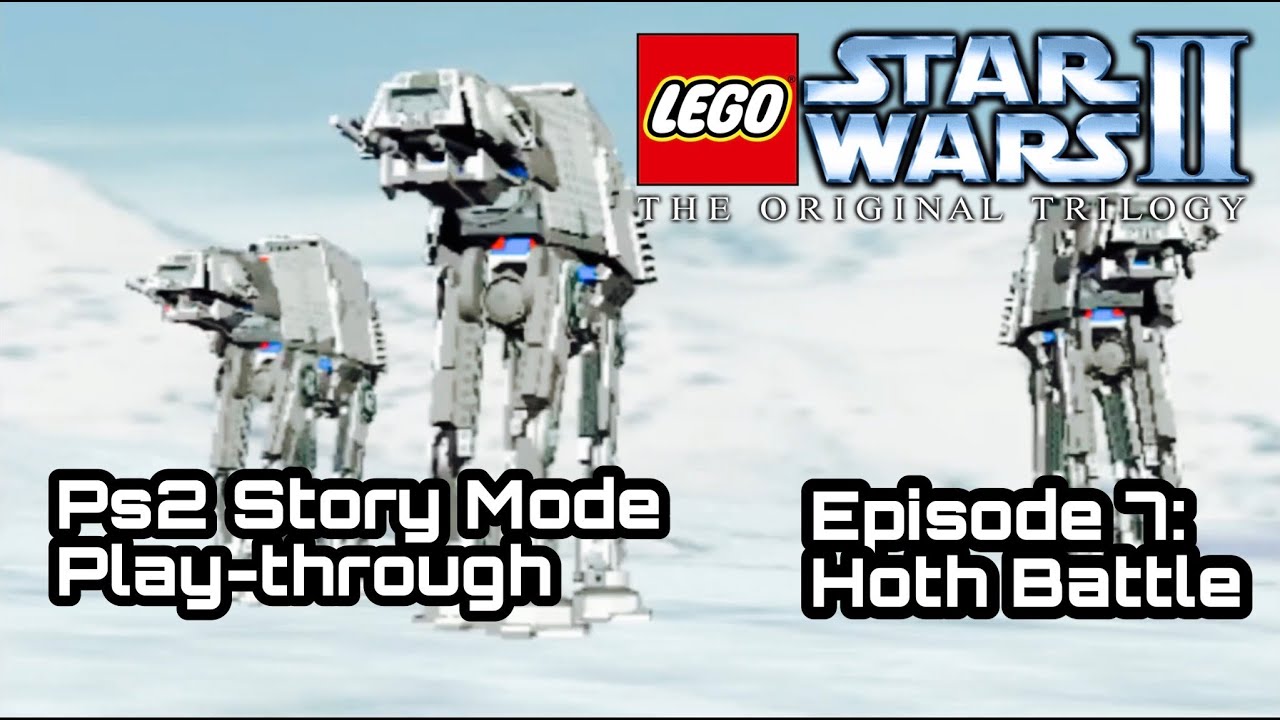 PS2 Throwback - LEGO STAR WARS II - Part 7: Hoth Battle