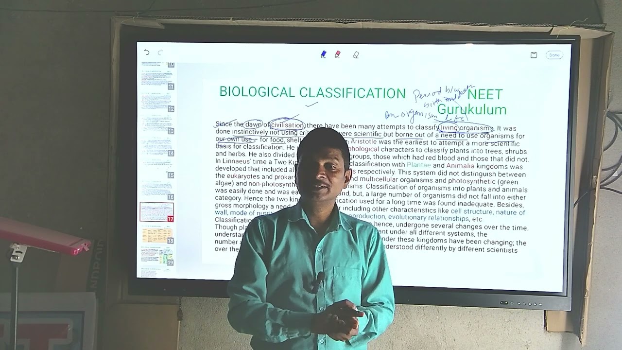 Biological Classification (Basic) Part 01