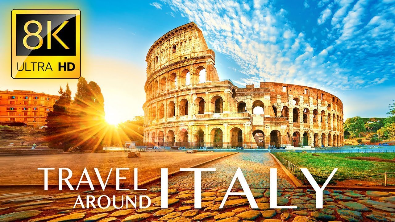 DISCOVER ITALY BEAUTY  IN 8k ULTRA HD HDR